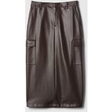 GAP Faux leather midi skirt Utility - Women's | shoptok.hr