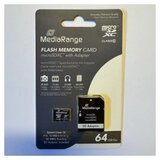  MICRO SDHC KARTICA MEDIARANGE 64GB CLASS-10 *MD *SR | Eponuda.com