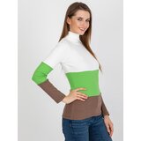RELEVANCE Blouse-RV-BZ-8465-1.35P-light green | Shoptok.si