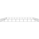 vidaXL kavez za pse crni 90 m² čelični | shoptok.hr