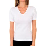 Abanderado Majice s kratkimi rokavi P04AN-BLANCO Bela Cene