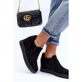 Boto Low Suede Embellished Women's Boots Black Afarena | ePonuda.com