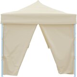  Sklopivi šator za zabave s 8 bočnih zidova 870x291x315 cm krem | Eponuda.ba
