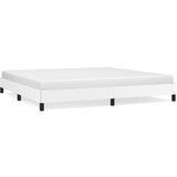 The Living Store Posteljni okvir bel 200x200 cm umetno usnje - Posteljni Okvir, (21524394) | Shoptok.si