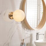 Opviq lights Bijela/u brončanoj boji zidna lampa ø 15 cm Atmaca – | shoptok.hr