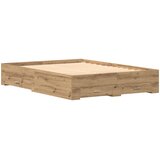  Krevetna konstrukcija s ladicama Umjetnički hrast 140 x 200 cm | shoptok.hr