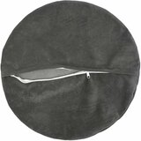  Jastuk s jastukom HEERLEN 6 kom. Antracit Mikrofibra Flis - Antracit Ø 50 cm 6 | shoptok.hr