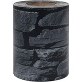  Vrtni zaslon za privatnost PVC 35 x 0,19 m sivi izgled kamena | shoptok.hr