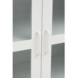Premier Housewares Bela jeklena vitrina 140x80x45 cm Acier – | Shoptok.si