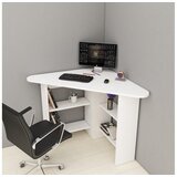  Radni sto Corner, 80x73.8x80 cm, Bijeli | Eponuda.ba