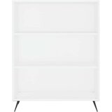  Visoka komoda bijela 69 5x34x180 cm konstruirano drvo | shoptok.hr