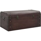vidaXL Škrinja sa zasunima tamnosmeđa 79,5 x 39,5 x 39,5 cm šperploča | shoptok.hr