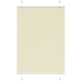 vidaXL Plisirana roleta krem 95x150 cm širina tkanine 94,4 cm | shoptok.hr