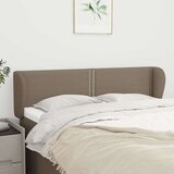  Vzglavje z ušesi taupe 147x23x78/88 cm blago, (20737416) Cene