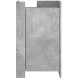  Komoda siva boja betona 45x35x75 cm od konstruiranog drva | shoptok.hr