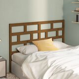  Uzglavlje za krevet boja meda 156 x 4 x 100 cm masivna borovina | shoptok.hr