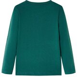  Dječja majica dugih rukava zelena 104 | shoptok.hr