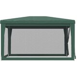  za zabave s 4 mrežasta bočna zida zeleni 3 x 4 m HDPE | Eponuda.com