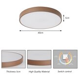  Brilagi - LED stropno svetlo POOL LED/48W/230V 3000/4000/6000K 40 cm braon | Eponuda.com