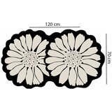 Foutastic Flor Extrana kupaonski tepih, 70 x 120 cm, crna | Eponuda.ba