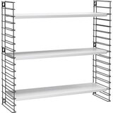 Metaltex 3-nivojski regal s belimi policami Libro, dolžina 70 cm Cene
