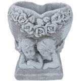  Dekorativna figura srce sa dva anđela 16x17,5x13 | shoptok.hr