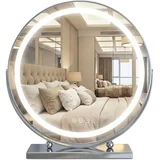 Stensko ogledalo LED MAKE-UP Chrome 50 cm