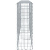  Gabionska košara s poklopcem 400x50x150 cm pocinčano željezo | shoptok.hr