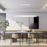  Brilagi - LED prigušiva luster na sajli SLIMLINE LED/40W/230V 3000-6000K bela + daljinski upravljač | Eponuda.com