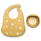 Lorelli silikonski set za hranjenje Natural Yellow | ePonuda.com