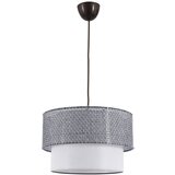 Opviq coral - grey, white greywhite chandelier