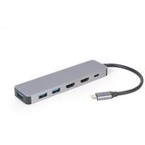 Docking station GEMBIRD USB adapter Type-C 3-in-1 multi-port adapter Hub + HDMI + PD, A-CM-COMBO3-03 Cijene