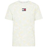 Tommy Jeans Majica mornarska / pastelno rumena / pastelno zelena / rdeča | Shoptok.si