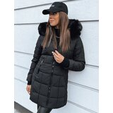 DStreet Women's quilted winter jacket LELISIA black Cene