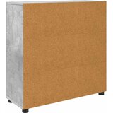 Ormarić za pohranu Betonski sivi 80 x 31 x 81 cm | shoptok.hr