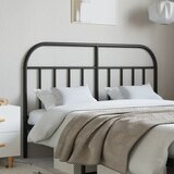  Metalno uzglavlje crno 150 cm | shoptok.hr