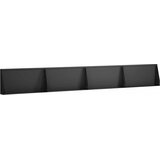  Zid za zadržavanje 4 kom. 80 x 12 x 30 cm Čelik Crna | shoptok.hr
