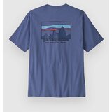 Patagonia 73 Skyline Organic T-shirt current blue Cene