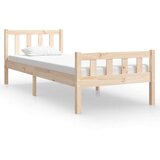  Posteljni okvir iz trdnega lesa 90x190 cm, (20906905) | Shoptok.si