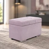 Tabure za sedenje Soft Mini, 65x42x34cm, Roze