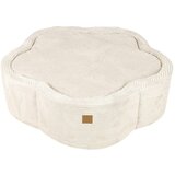 MeowBaby Krem bazen s lopticama od samta ø 90 cm visina 30 cm – u