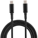 usb c data kabel (1.5m, usb-c na usb-c, crni)