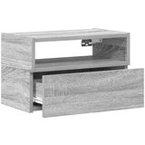 vidaXL Stenska nočna omarica siva sonoma 45x26x28,5 cm | Shoptok.si