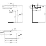 Ideal Standard Lavabo IDEAL STANDARD STRADA 60x42 (K077801) | Eponuda.com