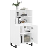  Visoka komoda bijela 60x36x110 cm od konstruiranog drva | Eponuda.ba