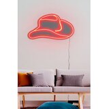 WALLXPERT dekorativna plastična led rasveta cowboy hat red | ePonuda.com