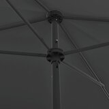  Suncobran za plažu antracit 200 x 125 cm | shoptok.hr