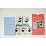 Fujifilm Set od 5 filmova za fotoaparat Instax Mini Glossy i album za slike, Plavi Cene
