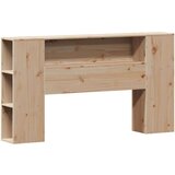 vidaXL Knjižna postelja brez vzmetnice 120x190 cm trdna borovina | Shoptok.si