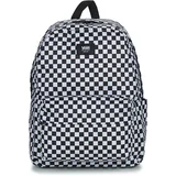 old skool check backpack crna